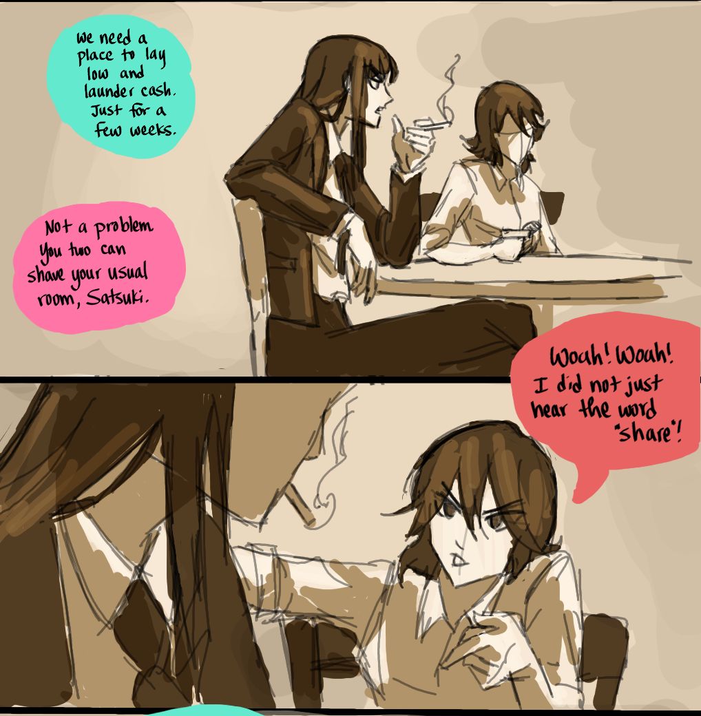 Lesbian Bonnie & Clyde page 6 full