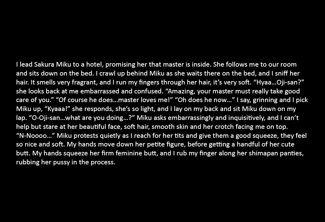 Someone elses Miku -- Legion of Lewdness Stories page 2 full