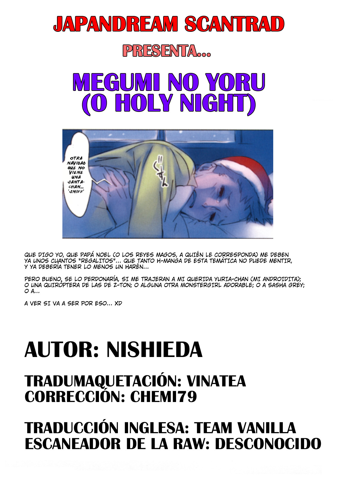Megumi no Yoru | O Holy Night page 8 full