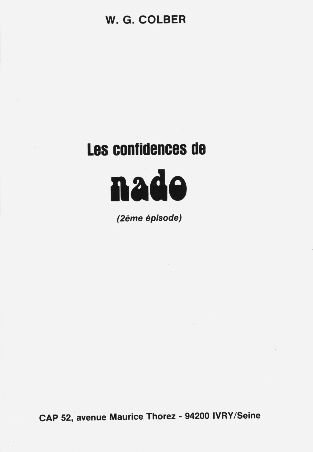 Les Confidences De Nado #2 page 4 full