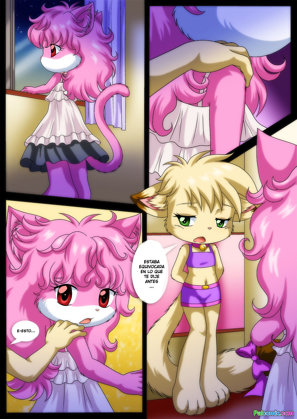 Little Tails 5 - Lucky and unhappy  LKNOFansub page 2 full
