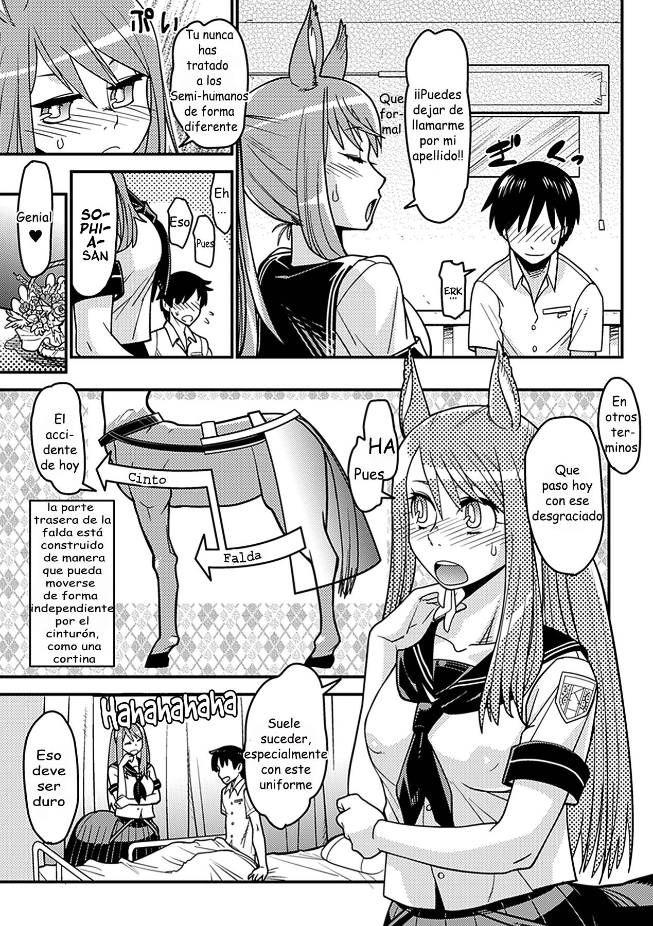 Ja Ja Uma Sailor Fuku | Wild Horse In A School Uniform page 5 full
