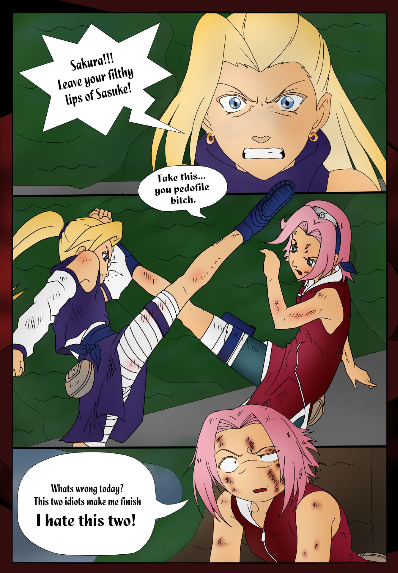 Giantess Sakura page 6 full