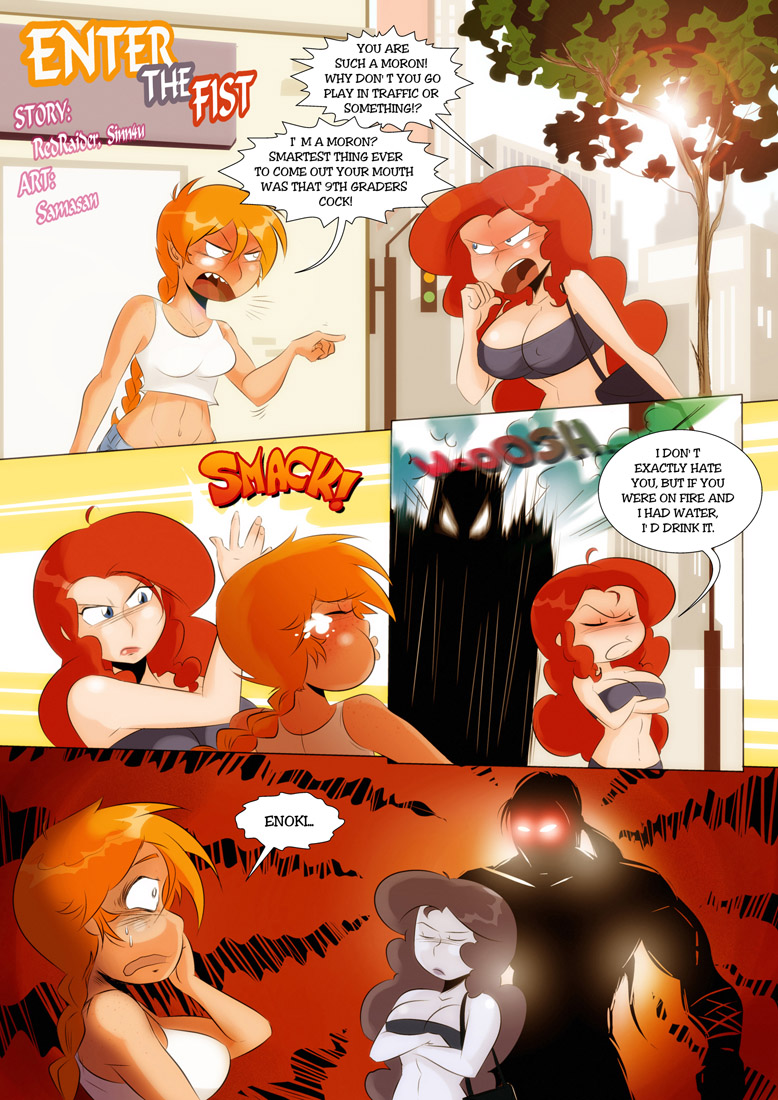 Enter The Fist page 1 full