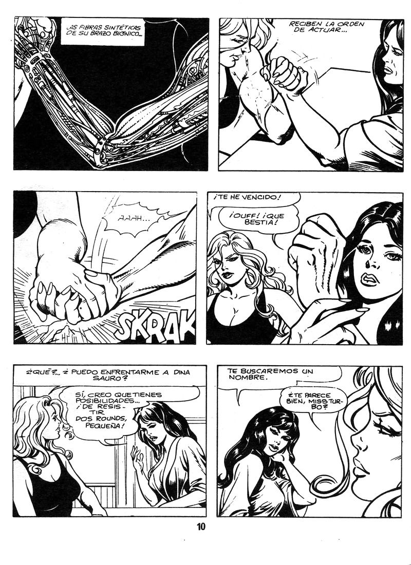 Bionika #6 - The Slums of Las Vegas | Bionika #6 - Las Cloacas De Las Vegas page 10 full