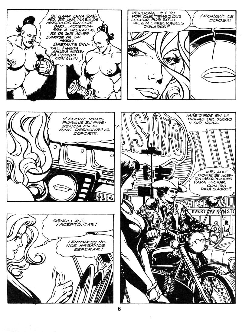 Bionika #6 - The Slums of Las Vegas | Bionika #6 - Las Cloacas De Las Vegas page 6 full