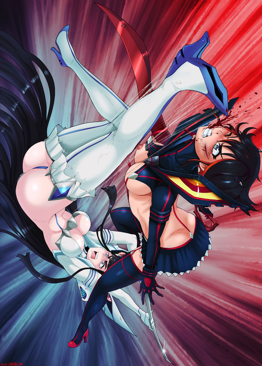 Ryuko Vs Sastsuki page 2 full