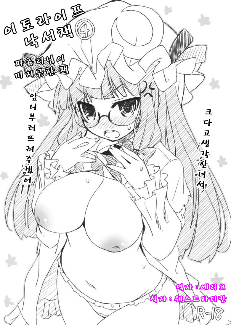 Itou Life Rakugaki Bon 4 Patchouli-sama ga Choroi Bon page 1 full