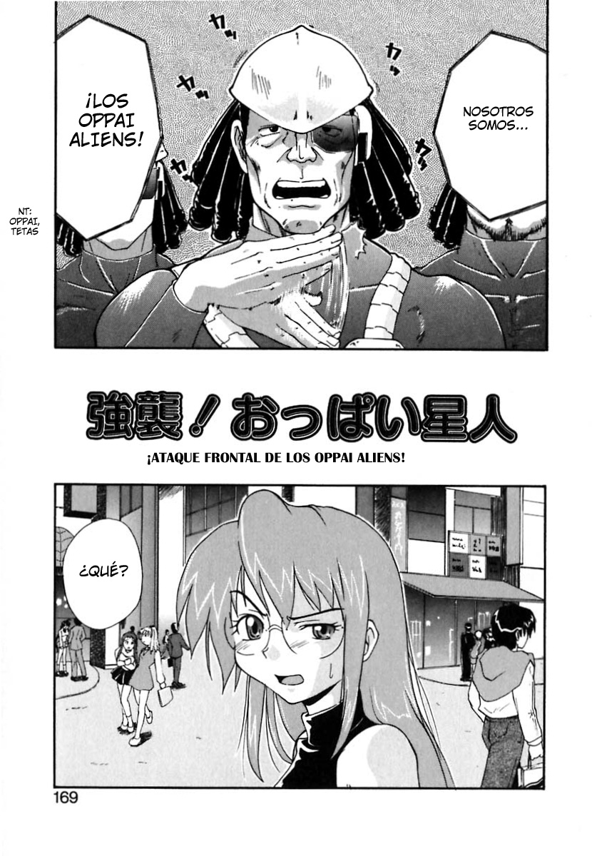 Kyoushuu! Oppai Seijin | Ataque frontal de los Oppai Aliens page 1 full
