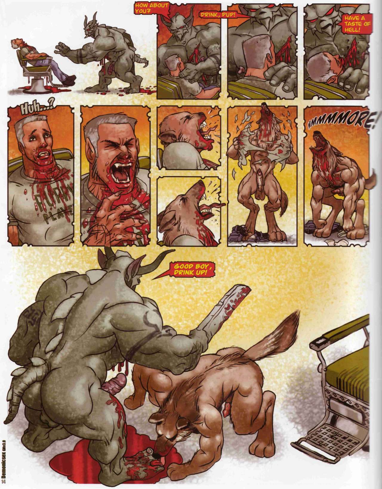 Demonic Sex #7 page 9 full