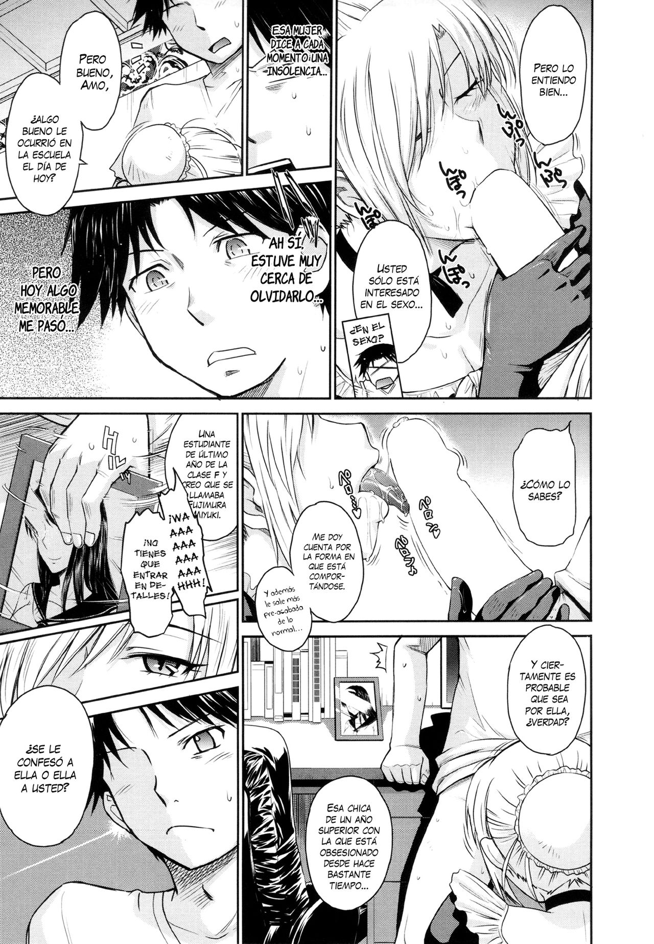 Zannen Ouji to Dokuzetsu Maid | El príncipe patético y la sirvienta insolente 1-2 + 2.5 page 5 full