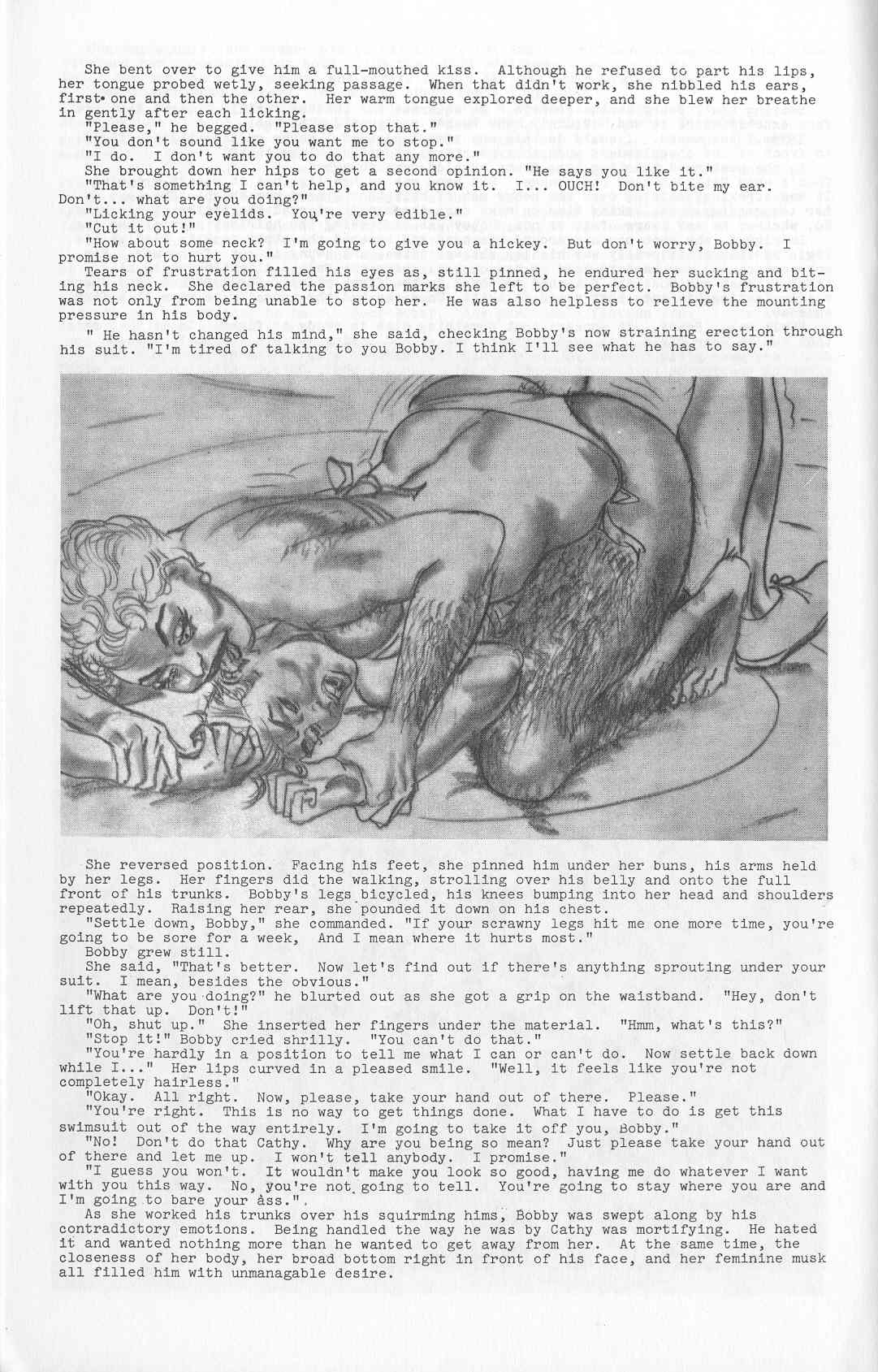 The Hairy Girl page 8 full