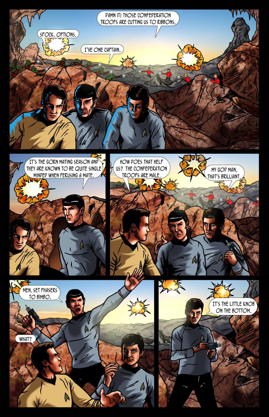 Gorns Gone Wild page 1 full
