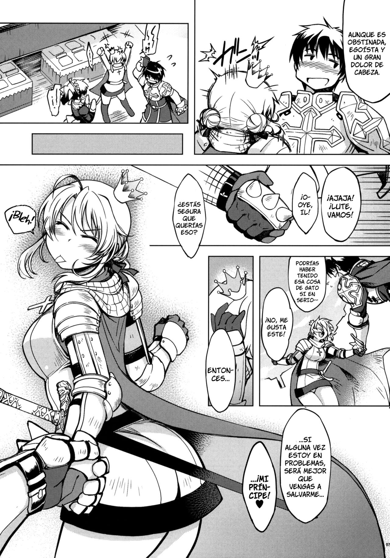 Hime Kishi Tame 2 | Domesticación de la Caballero Princesa 2   =P666HF= page 6 full