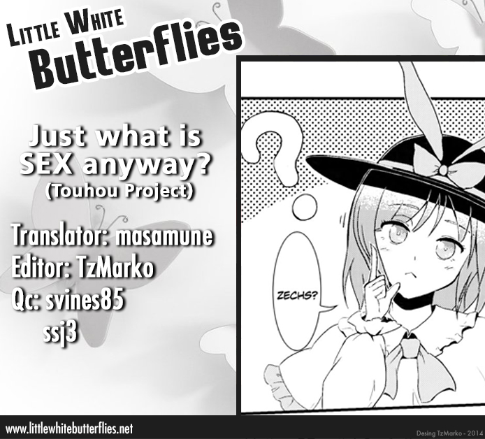 Just What Is Sex Anyway?   =Little White Butterflies= page 1 full