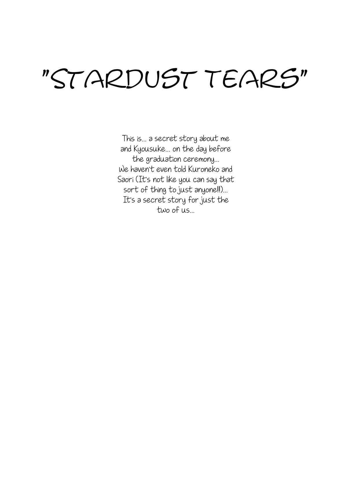Hoshikuzu Namida page 2 full