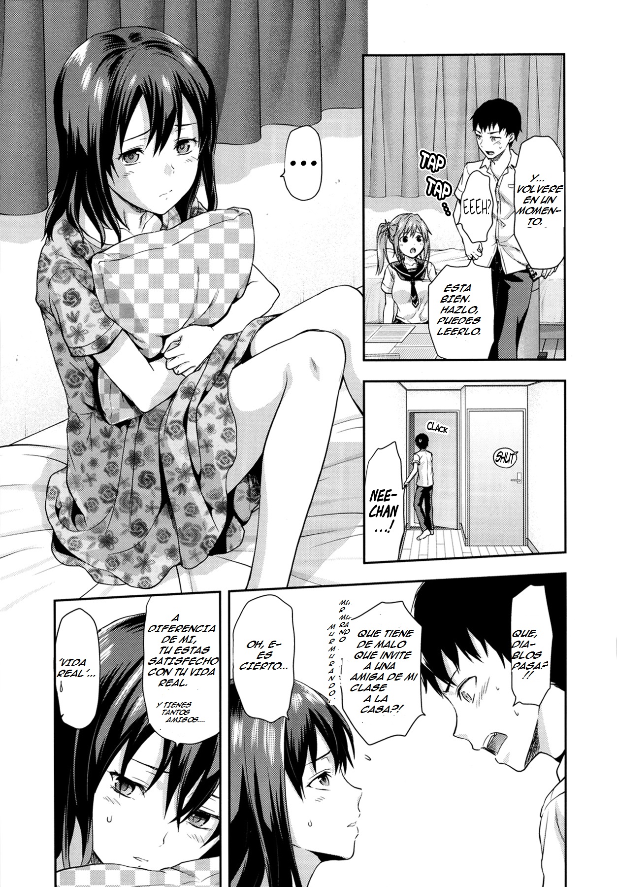Joshi ga Uchi ni Kita! Zenpen | Companera de clase VS Hermana Mayor page 3 full