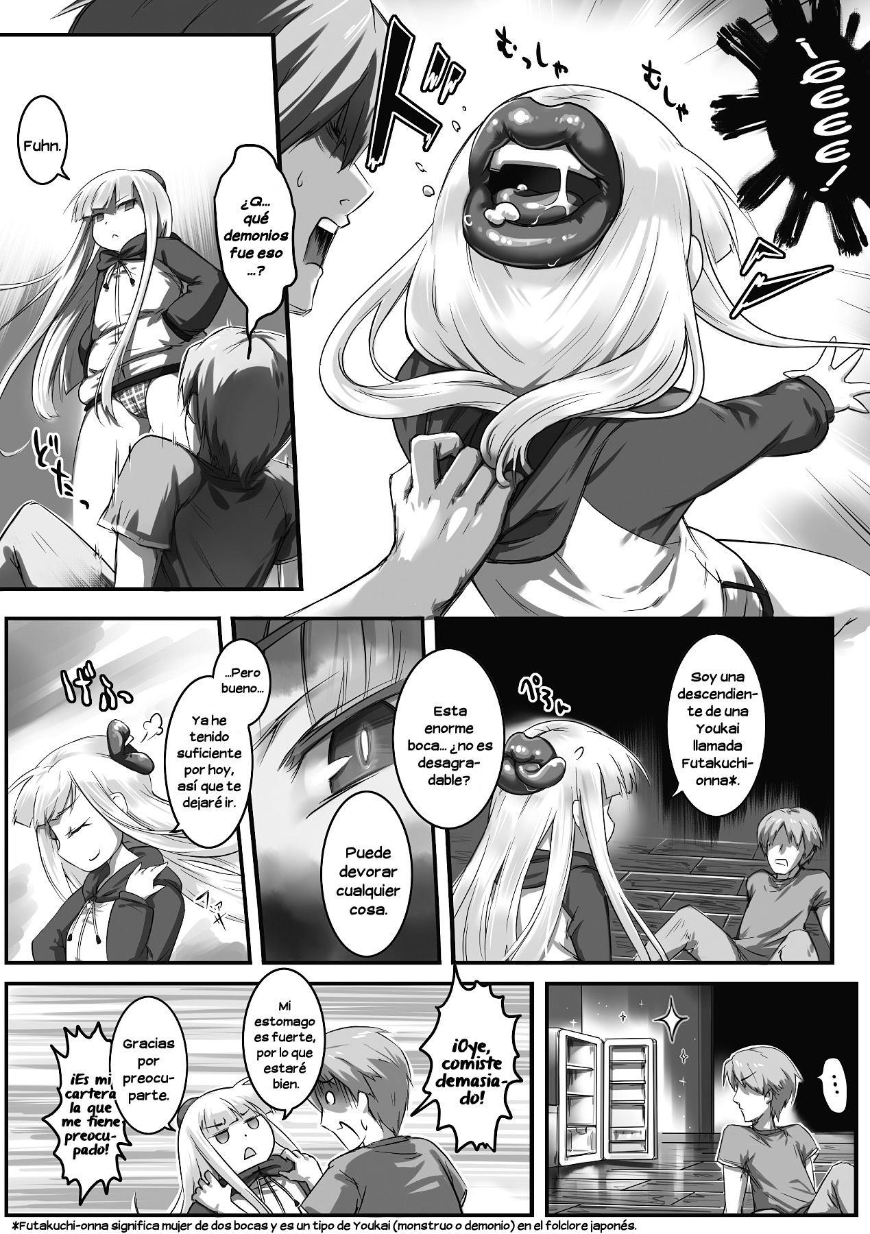 La mujer de dos bocas y el hombre del pene gigante - Page 2 - IMHentai