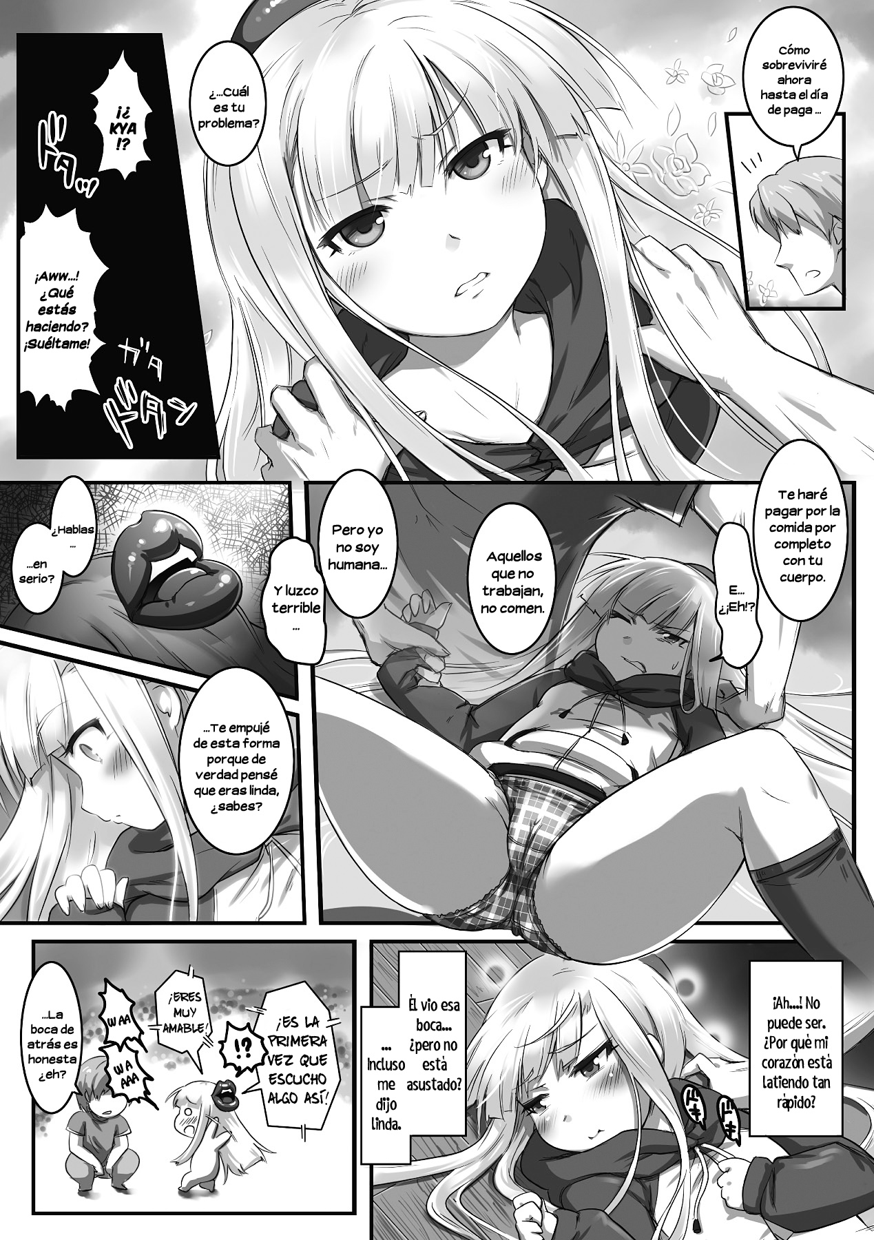 La mujer de dos bocas y el hombre del pene gigante page 3 full
