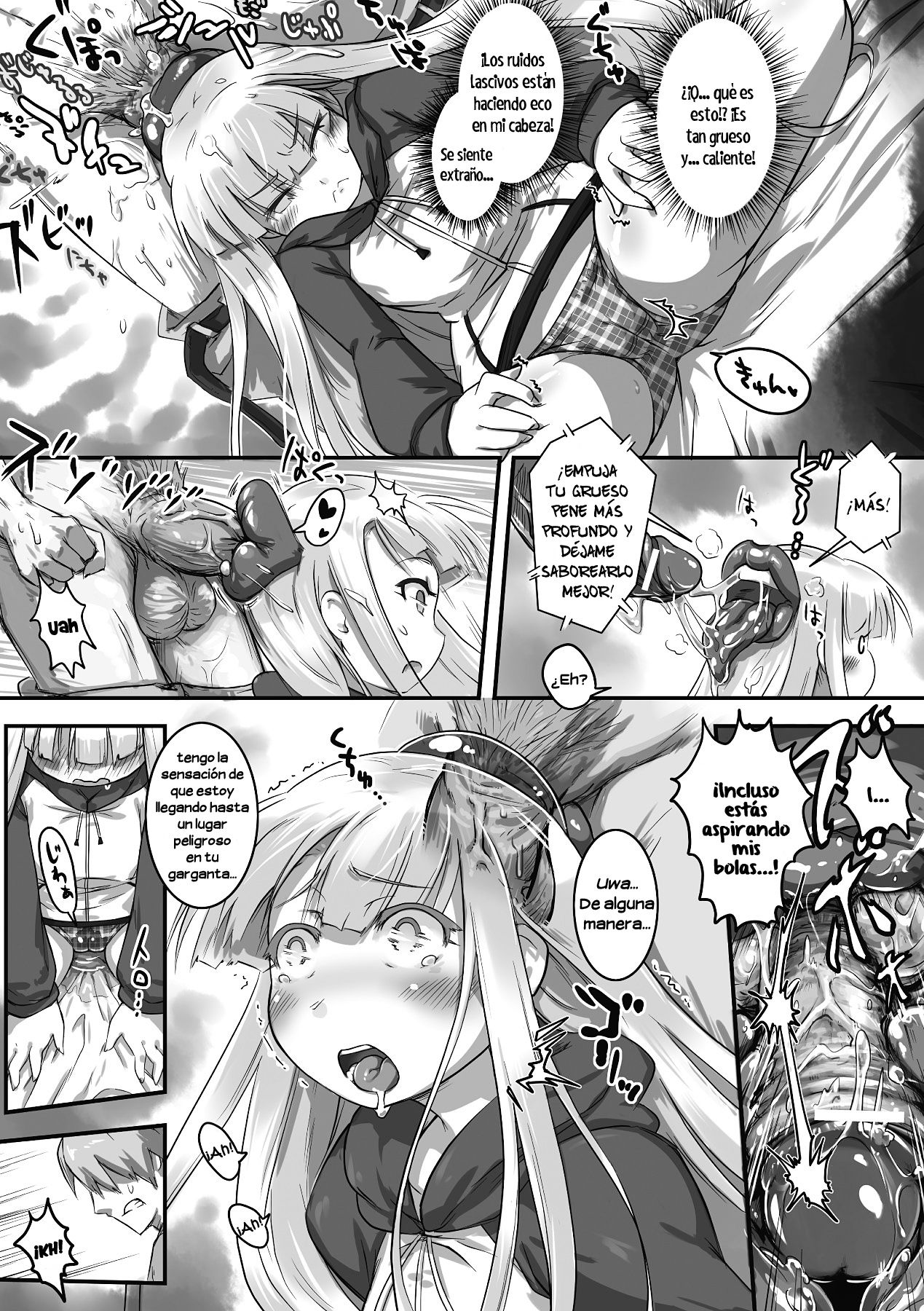 La mujer de dos bocas y el hombre del pene gigante - Page 5 - IMHentai