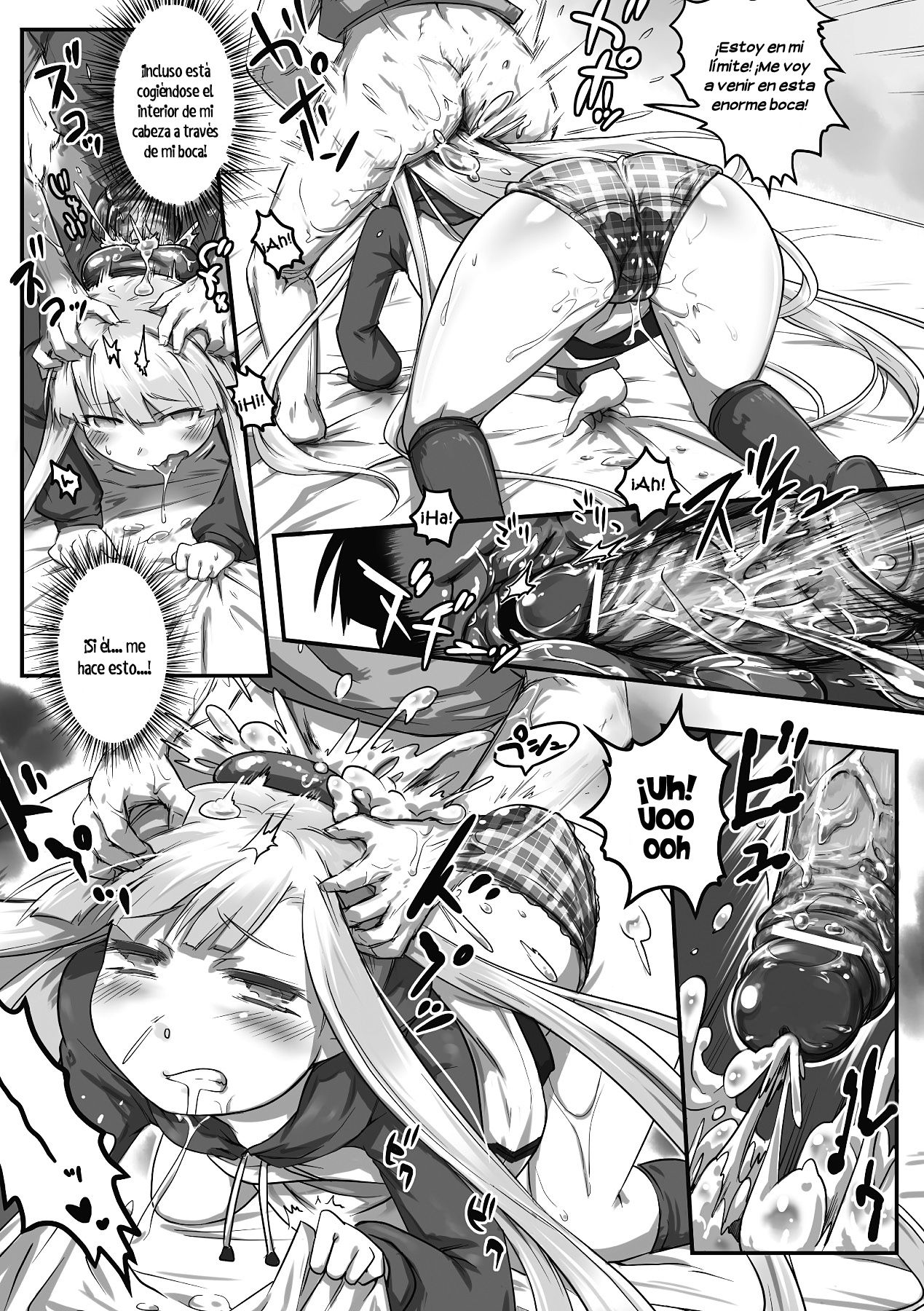 La mujer de dos bocas y el hombre del pene gigante page 6 full