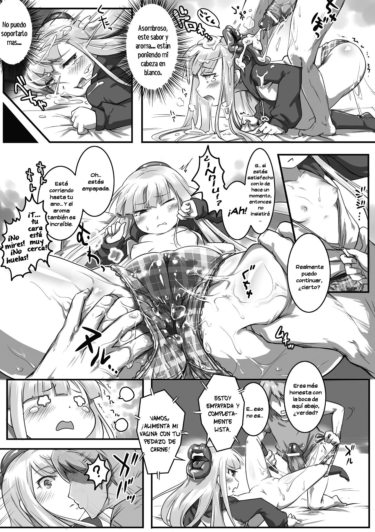La mujer de dos bocas y el hombre del pene gigante page 7 full