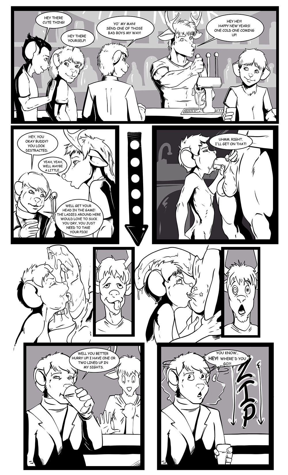 Shayla and the Buck page 1 full
