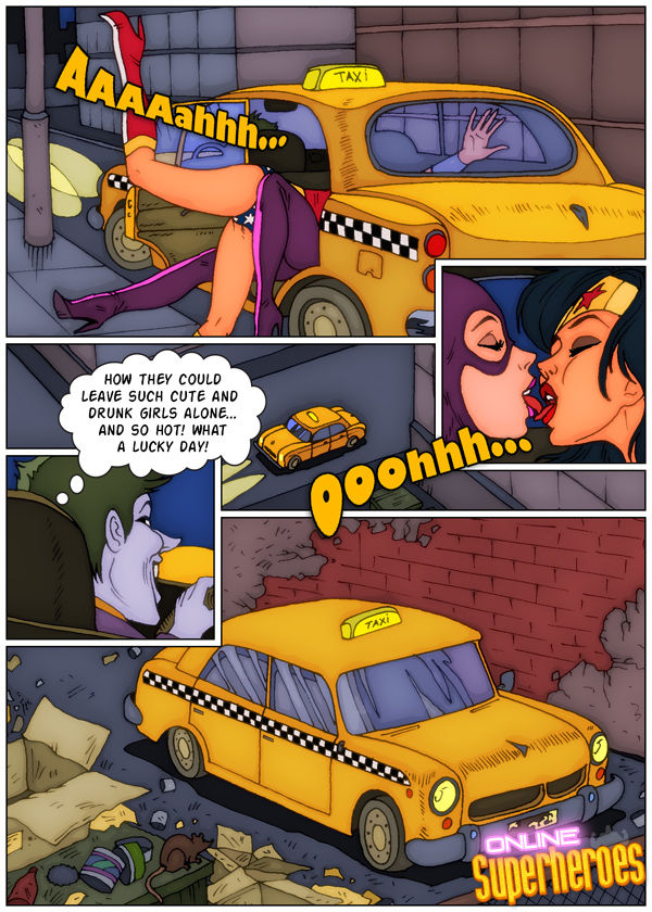Catwoman, Wonder Woman,, and the Joker page 5 full