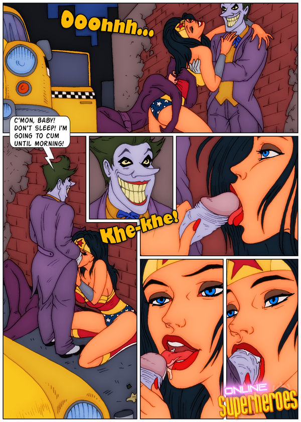 Catwoman, Wonder Woman,, and the Joker page 6 full