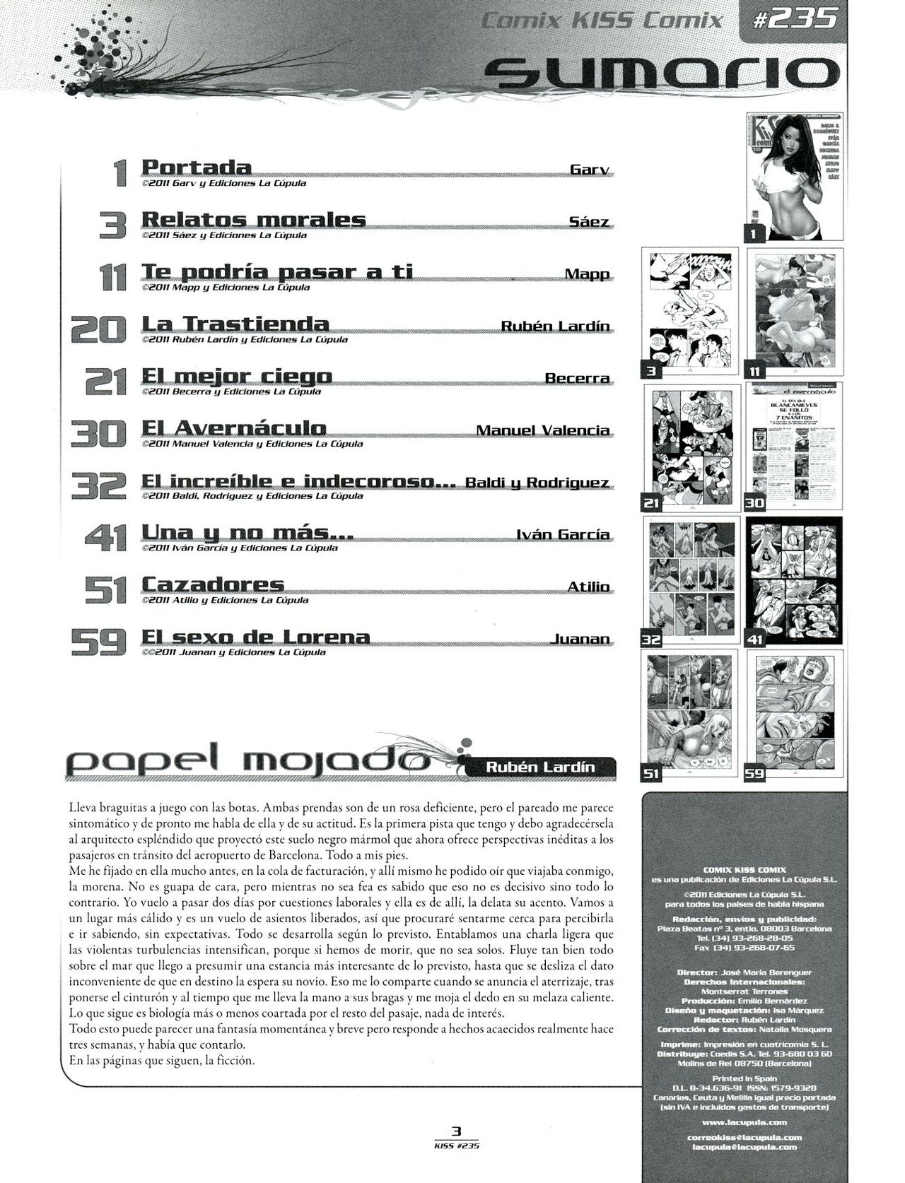 Kiss Comix 235 page 3 full