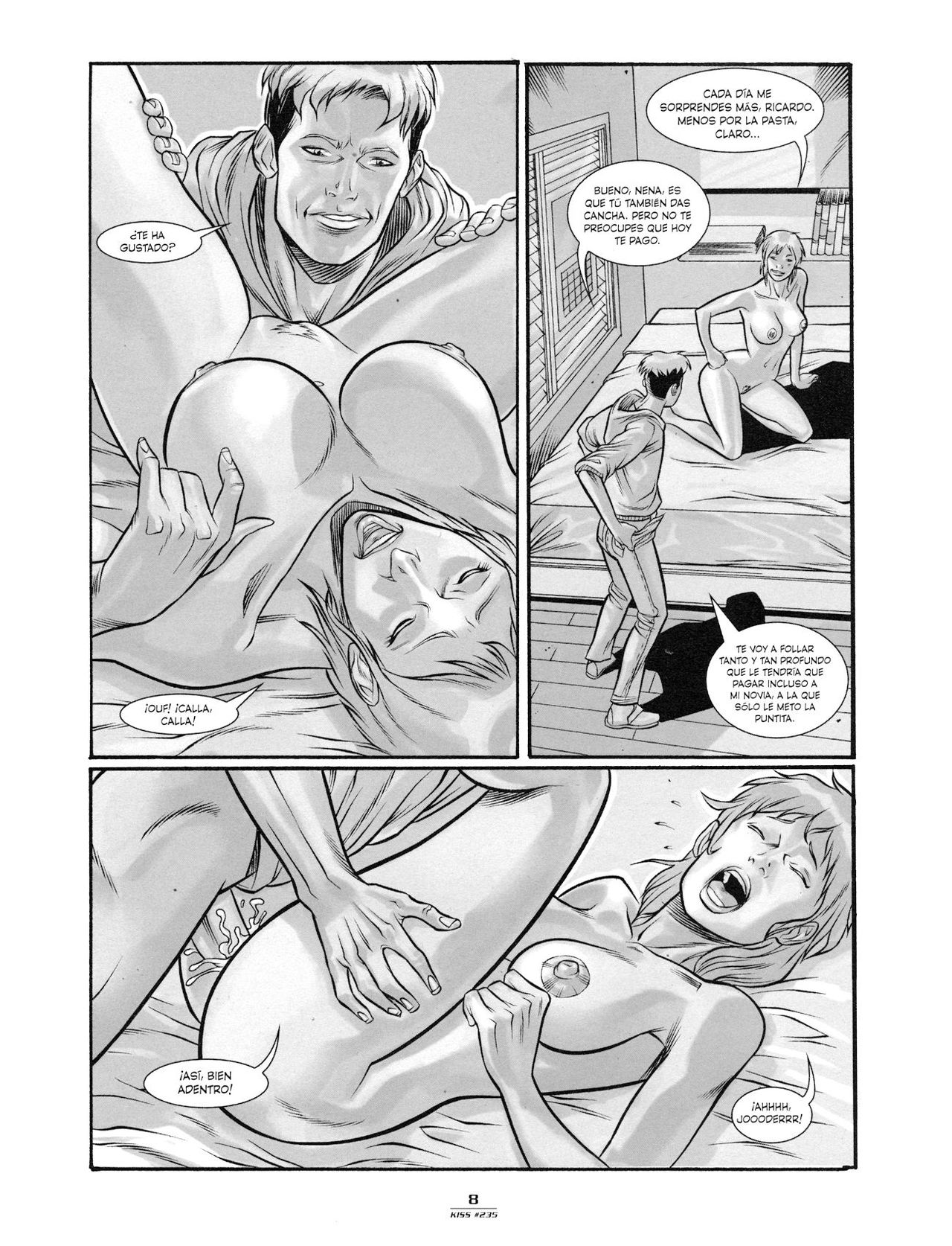Kiss Comix 235 page 8 full