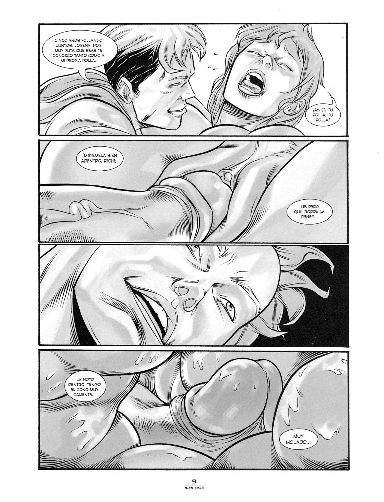 Kiss Comix 235 page 9 full