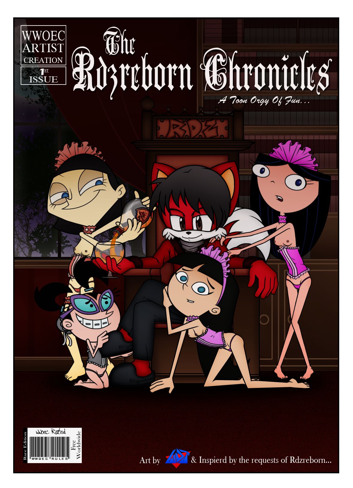 The Rdzreborn Chronicles - A Toon Orgy Of Fun page 1 full