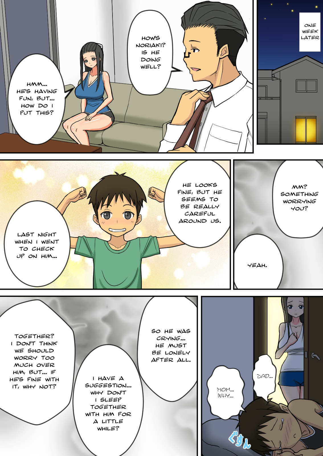 Noriaki-kun to Haruka-san  =LWB & Funeral of Smiles= page 4 full