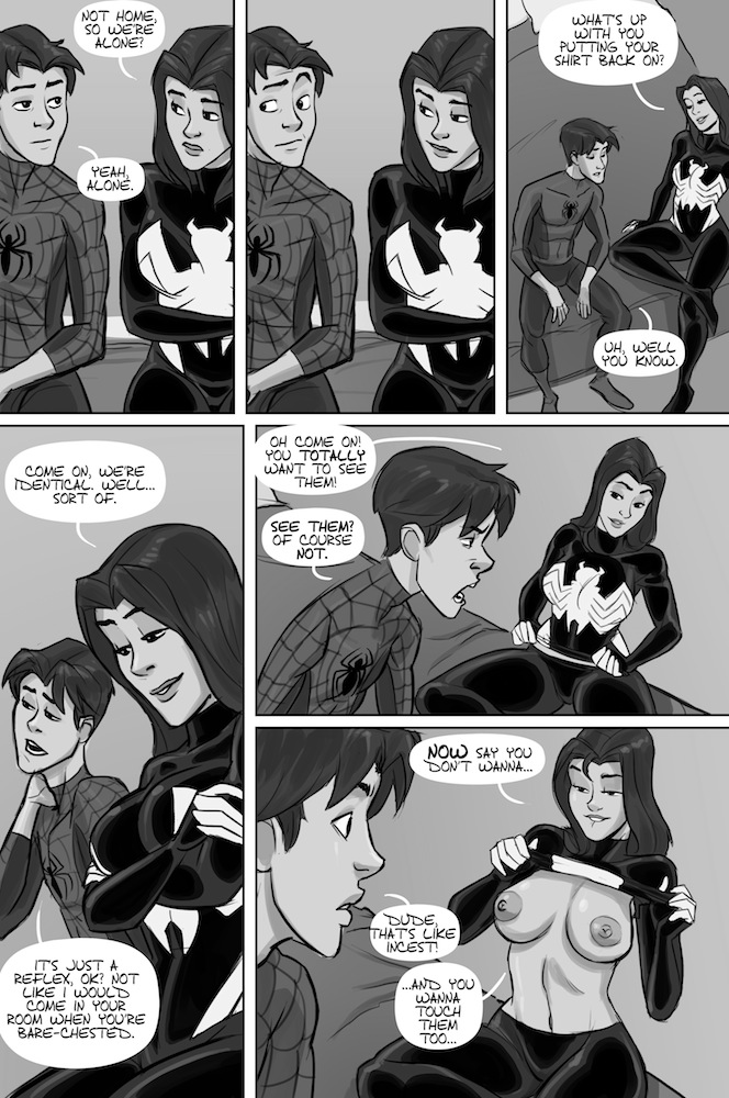 Ultimate Spider-Man XXX 1 - Spidercest with Jessica Drew page 3 full