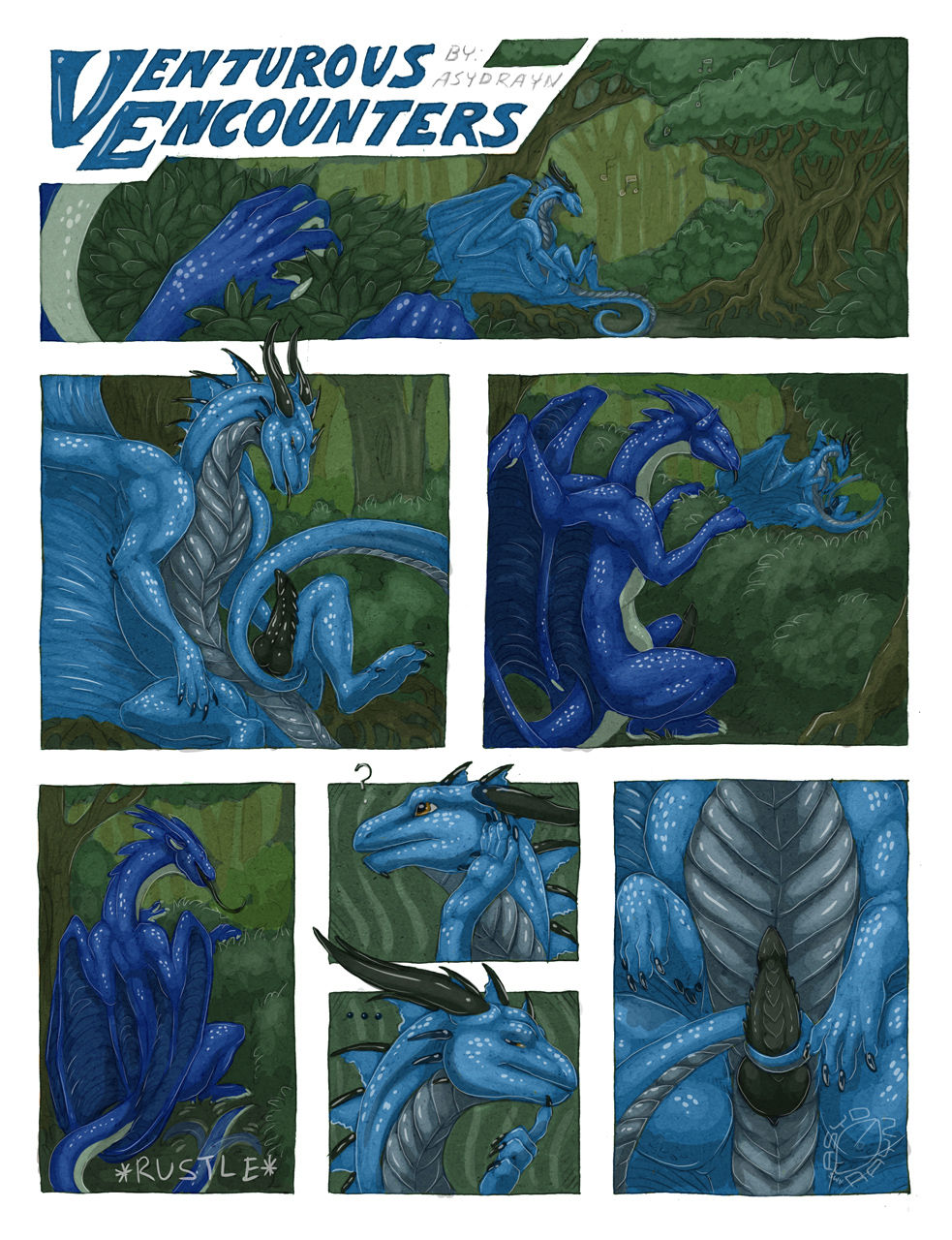 Venturous Encounters page 1 full