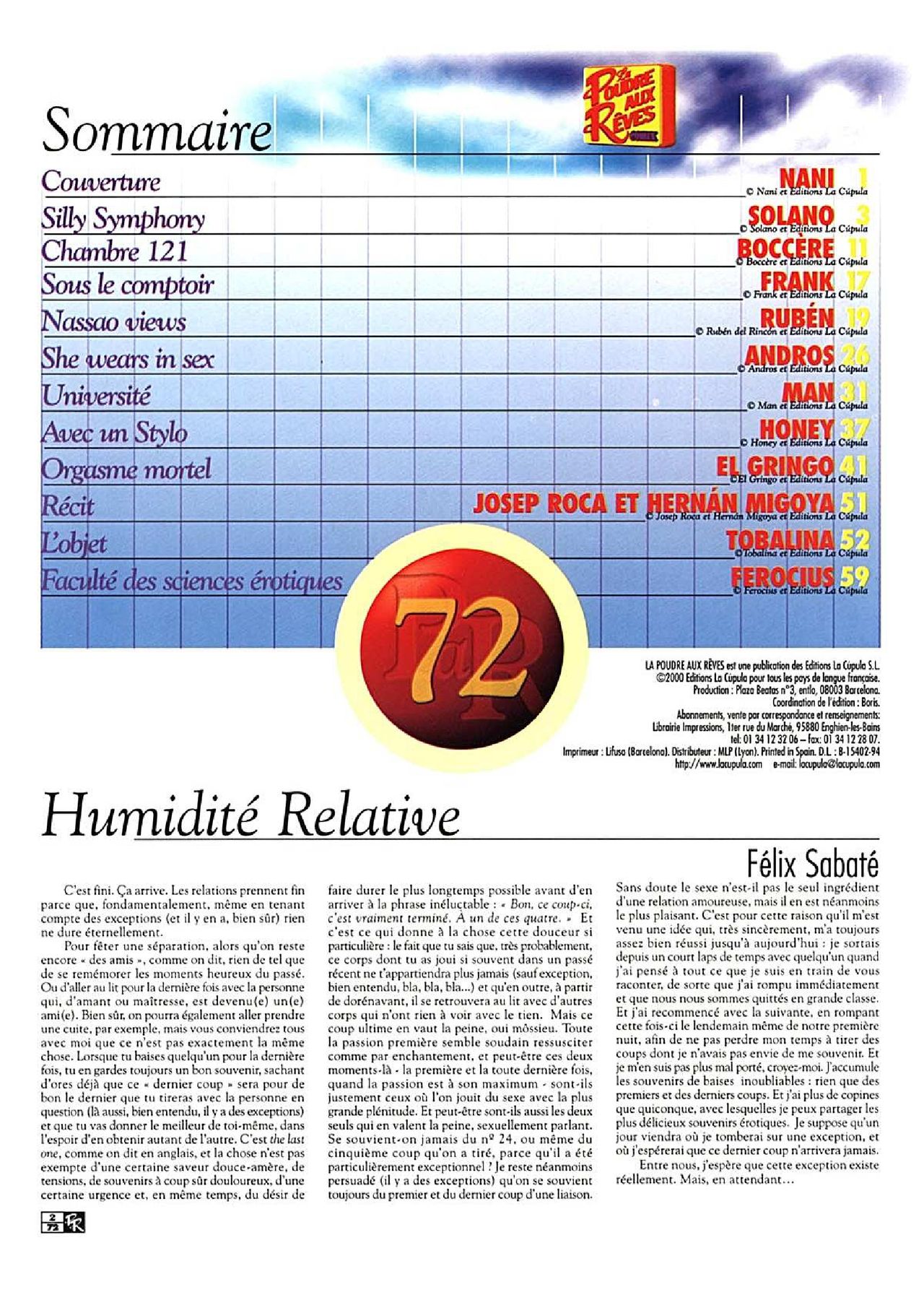 La poudre aux rêves  #72 page 2 full