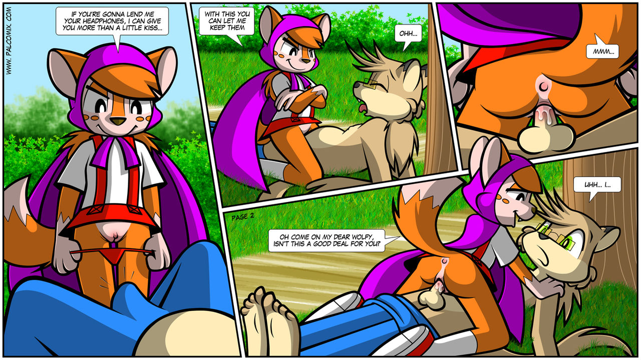 Cute Lil' Purple Riding Hood page 2 full