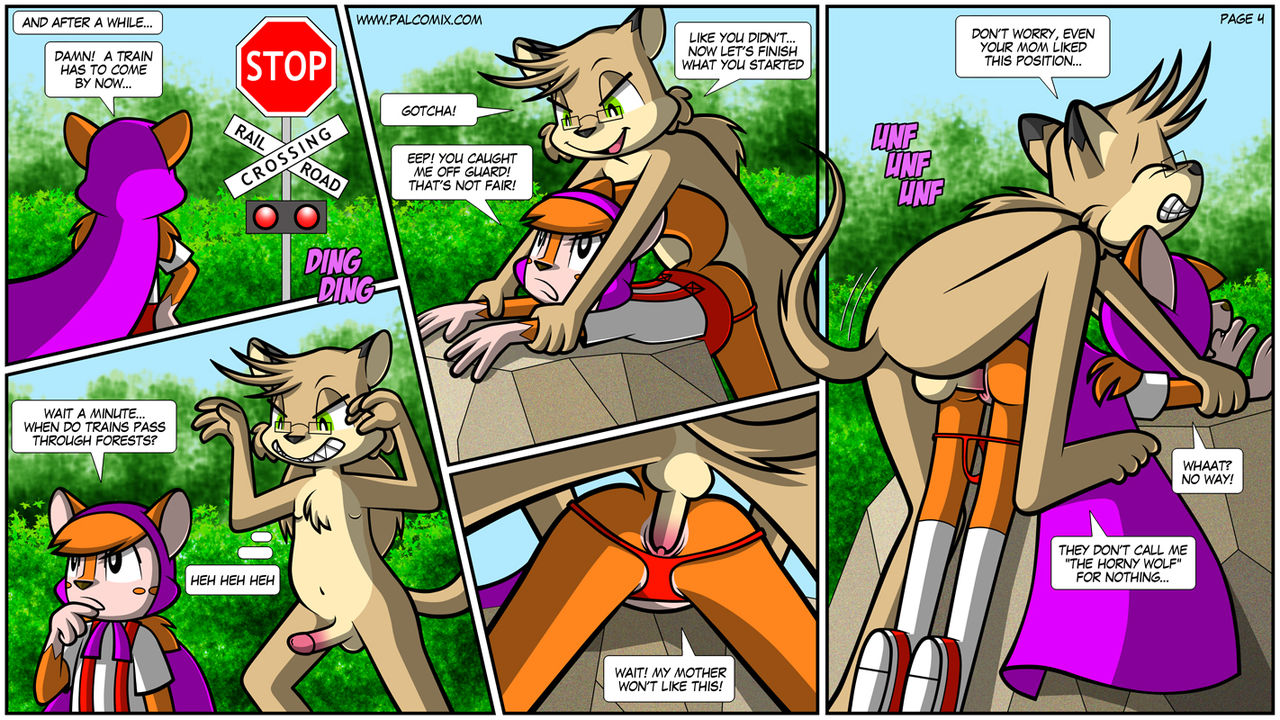 Cute Lil' Purple Riding Hood page 4 full