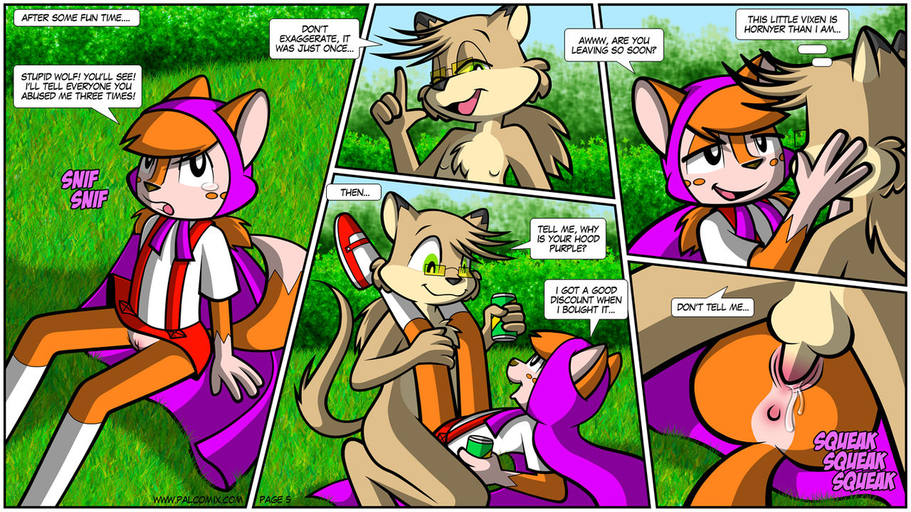 Cute Lil' Purple Riding Hood page 5 full