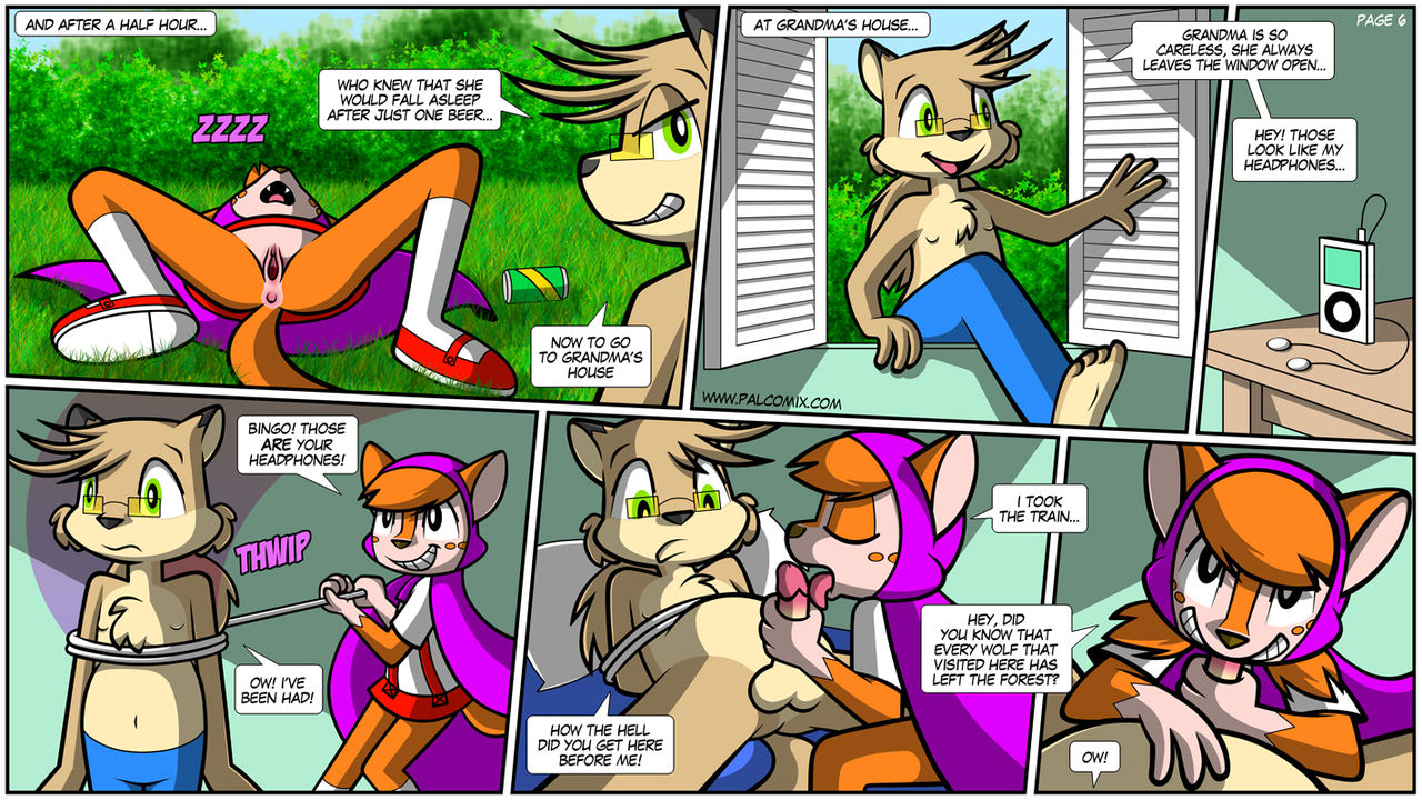 Cute Lil' Purple Riding Hood page 6 full