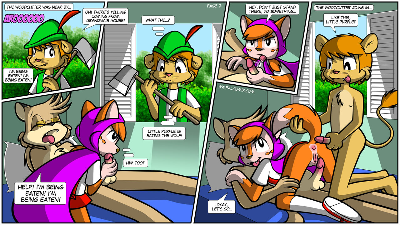 Cute Lil' Purple Riding Hood page 7 full