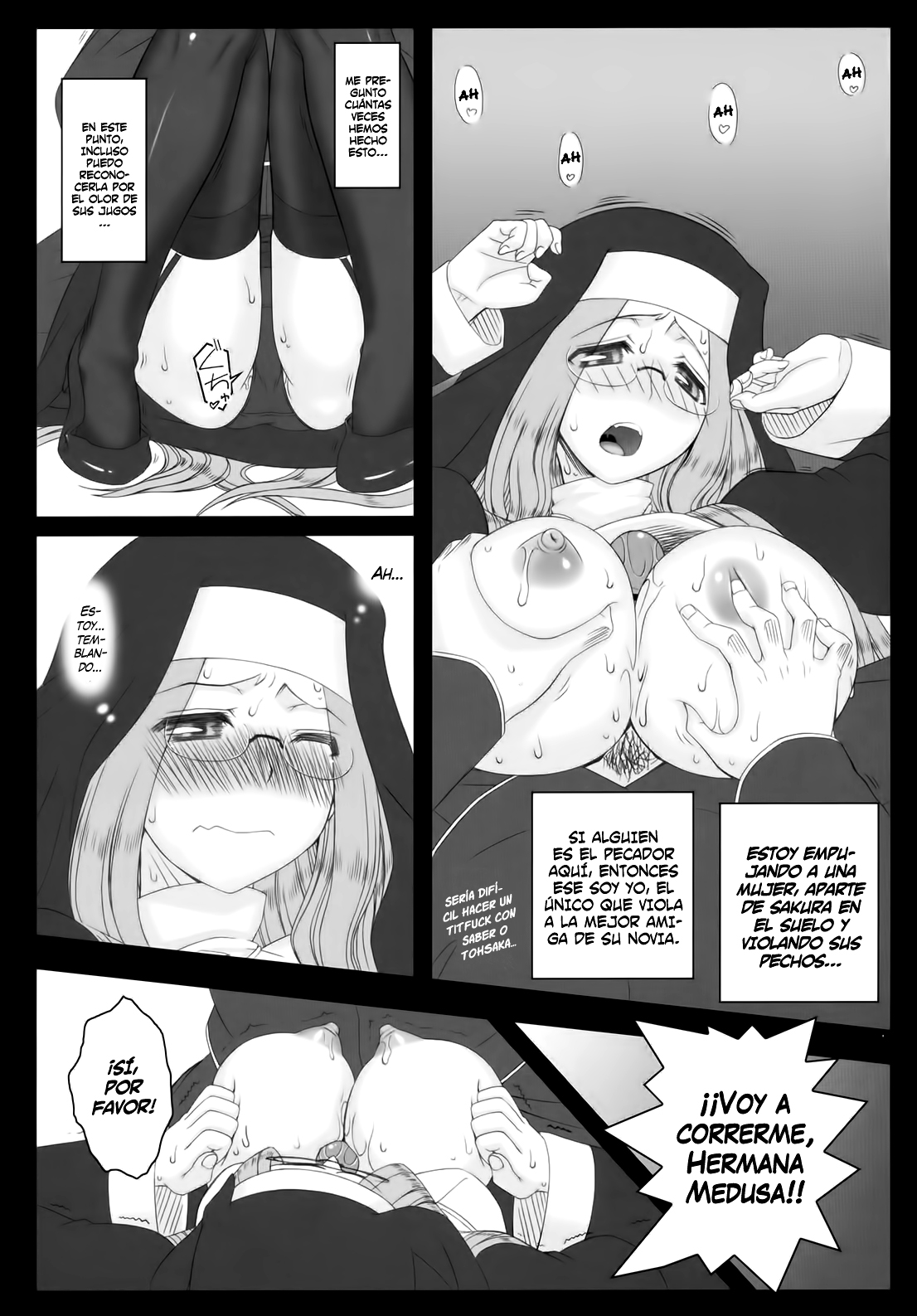 Yaraena. 12 Rider-san no Ha.chi.mi.tsu Zangeshitsu page 9 full