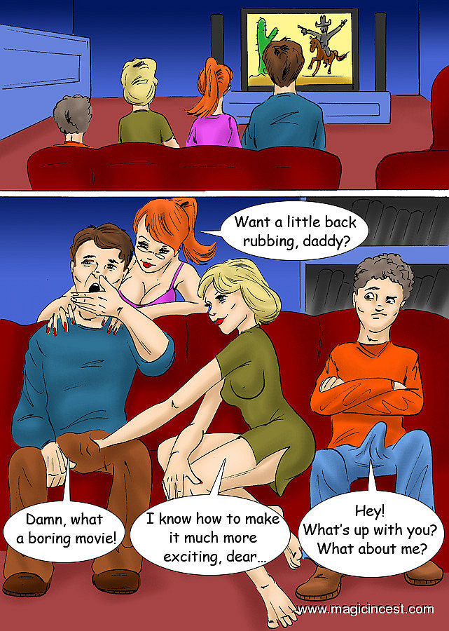 Family evening turns into an orgy page 1 full
