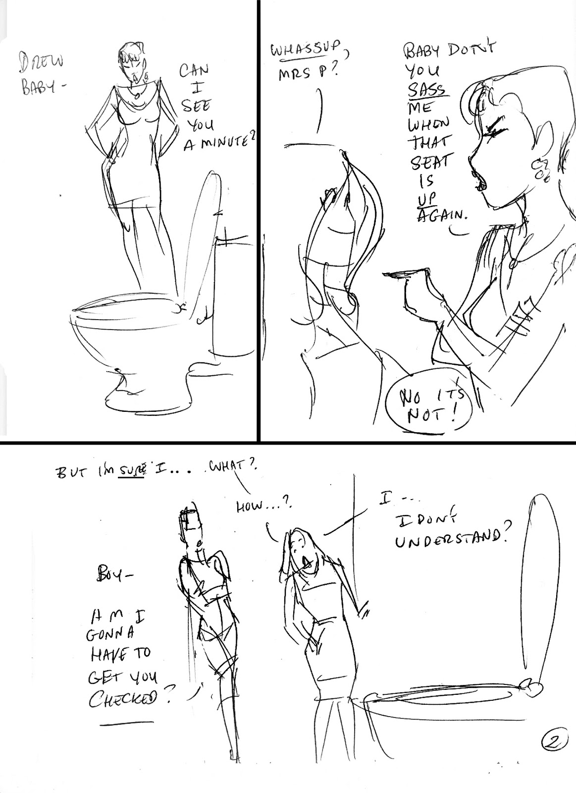 Drew's Slutty Purple Pajamas page 2 full