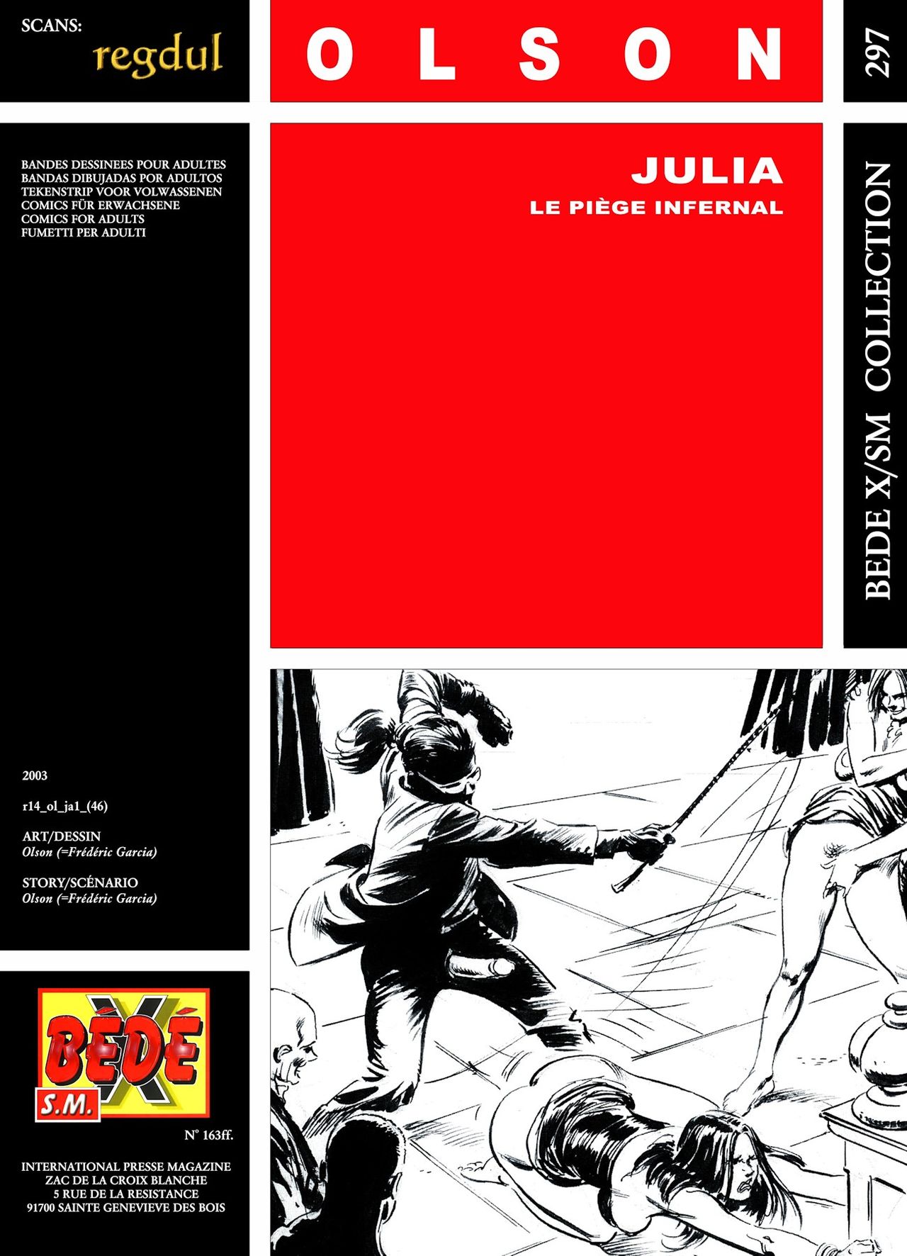 Julia -  Le piège infernal page 1 full
