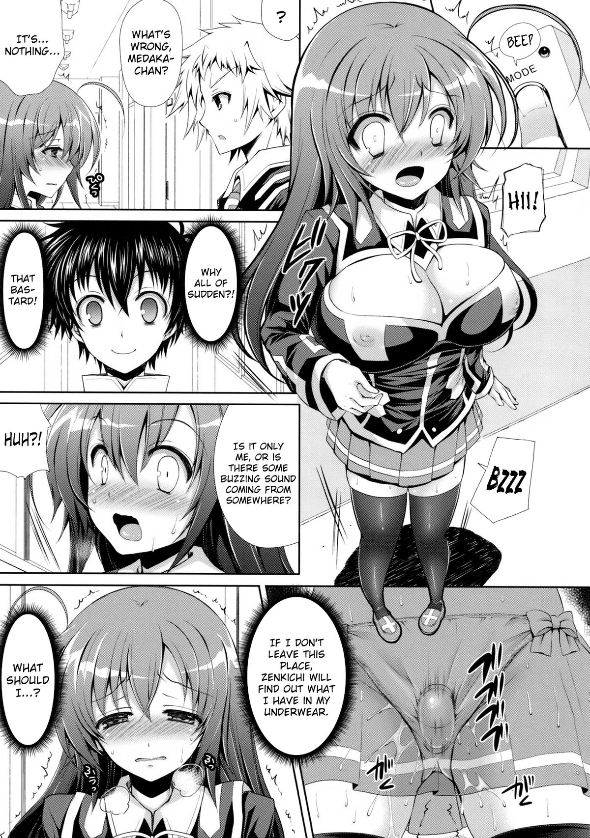 Medaka-chan Sakunyuu 5 ~Kumagawa-kun ni Rotor de Ijirarechau Hon | Kumagawa-chan Teases Medaka-chan With a Vibrator~ page 10 full