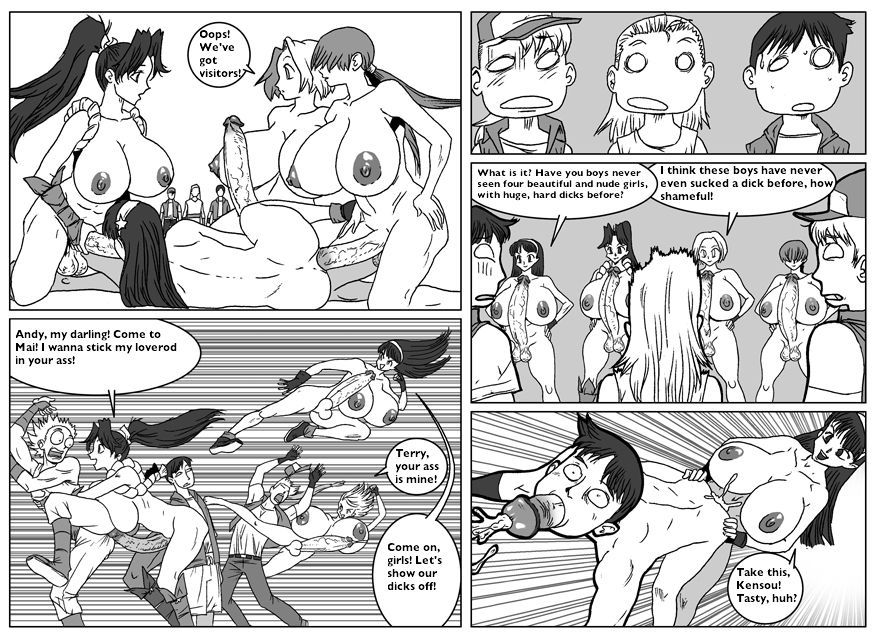 - King of Fighters Futanari page 5 full