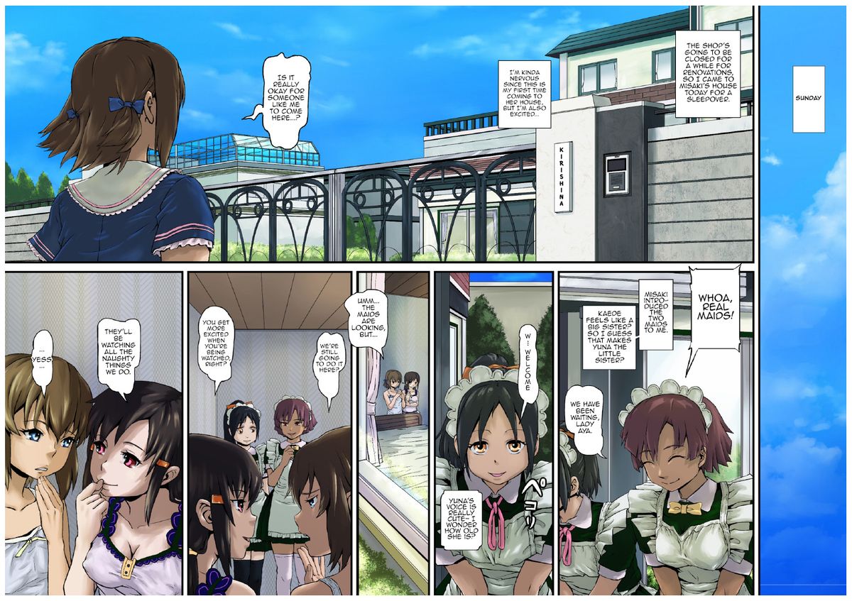 Himitsu no O Maid Cafe Plus ~Futari no Kyuujitsu~ | Nasty Maid Cafe+ ~Their Day Off~  =LWB= page 4 full