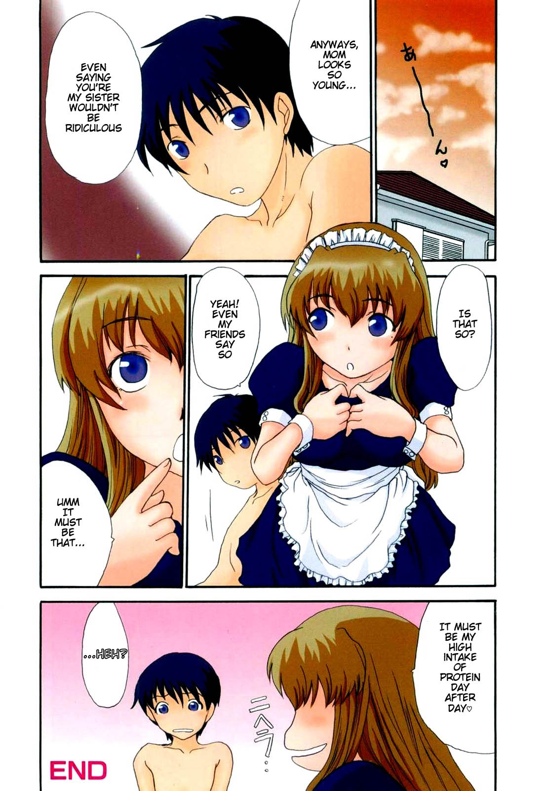Mama o Kobamenai Boku - I can't refuse mother page 7 full
